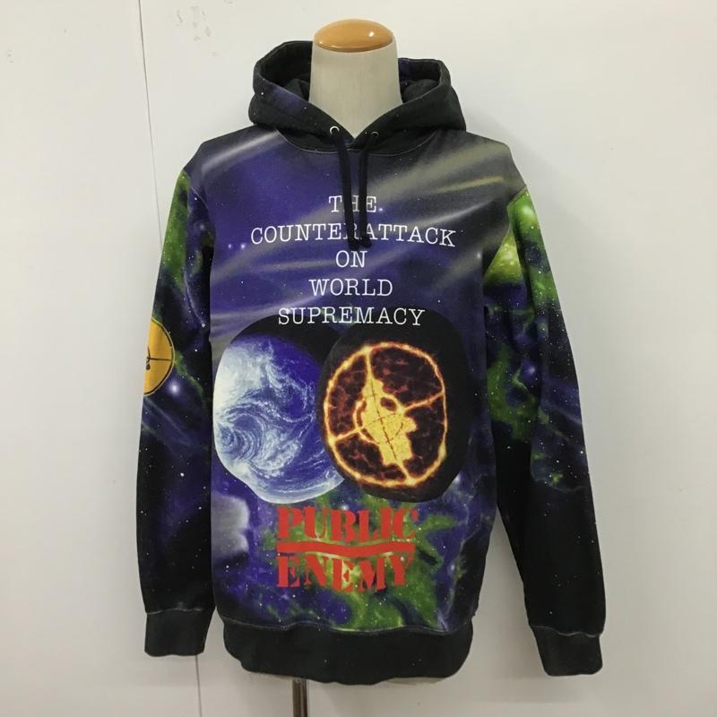 シュプリーム Supreme パーカー 長袖 18SS UNDERCOVER Public Enemy Hooded Sweatshirt M マルチカラー / マルチカラー / メンズ USED 古着 中古 10100075