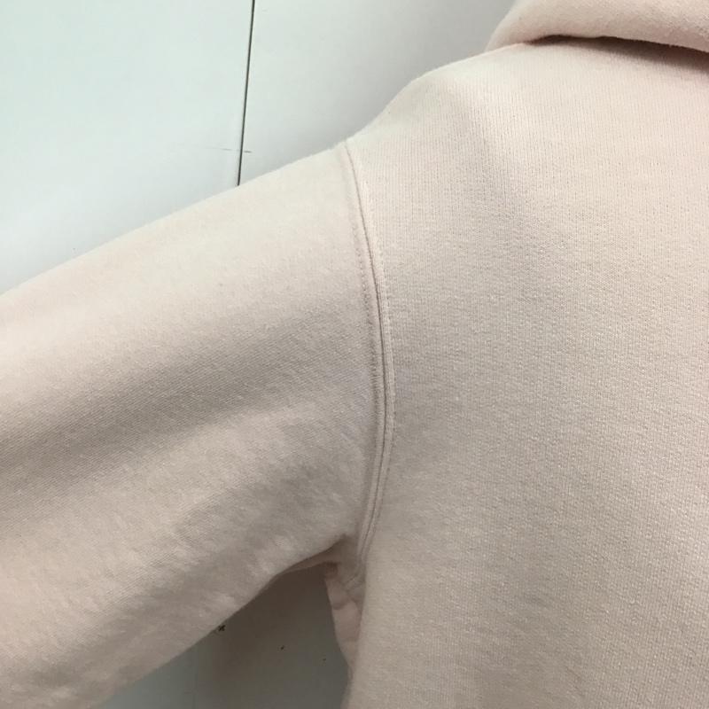 シュプリーム Supreme パーカー 長袖 Gonz Ramm Zip Up Sweatshirt Mark Gonzales 2017AW 裏起毛 M ワンポイント 桃 / ピンク / メンズ USED 古着 中古 10100078