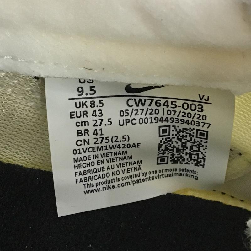 ナイキ NIKE スニーカー スニーカー CW7645-003 CHALLENGER OG 27.5cm 27.5cm ロゴ、文字 グレージュ / グレージュ / X 黒 / ブラック / メンズ USED 古着 中古 10100097