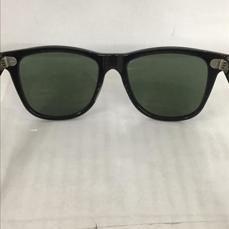 レイバン Ray-Ban めがね・サングラス サングラス WAYFARER2 B&L USA製 ロゴ、文字 黒 / ブラック / メンズ USED 古着 中古 10100128