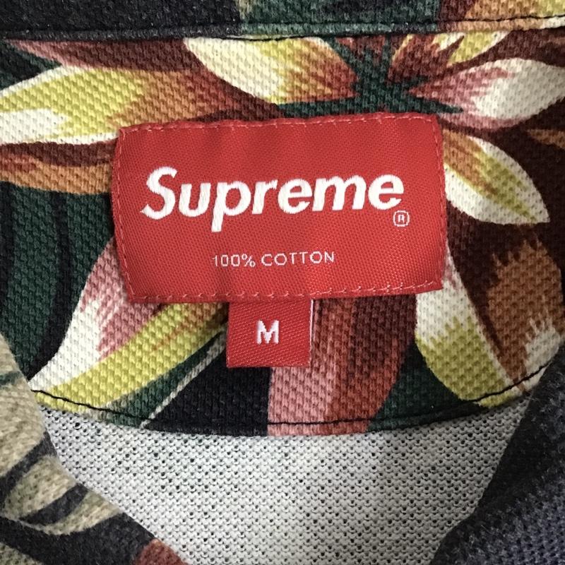 シュプリーム Supreme ポロシャツ 半袖 12SS Floral Polo Shirt M 花柄 マルチカラー / マルチカラー / メンズ USED 古着 中古 10100144