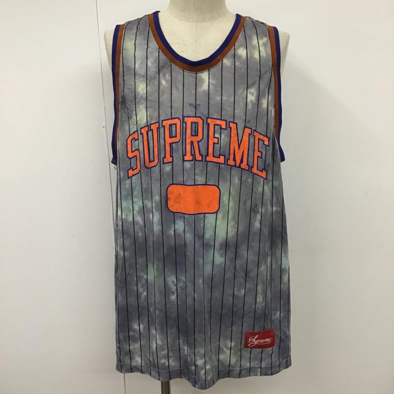 シュプリーム Supreme タンクトップ タンクトップ FW20 Supreme Dyed Basketball Jersey バスケ XL ロゴ、文字 X プリント マルチカラー / マルチカラー / メンズ USED 古着 中古 10100169