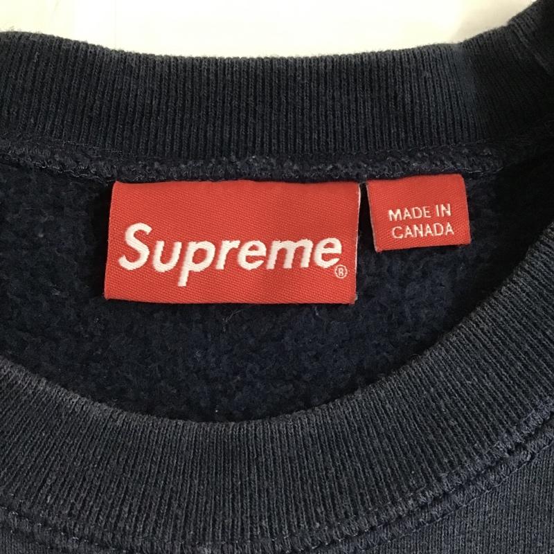 シュプリーム Supreme トレーナー 長袖 13AWビッグロゴスウェット トップス トレーナー プリントスウェット S ロゴ、文字 紺 / ネイビー / メンズ USED 古着 中古 10100184