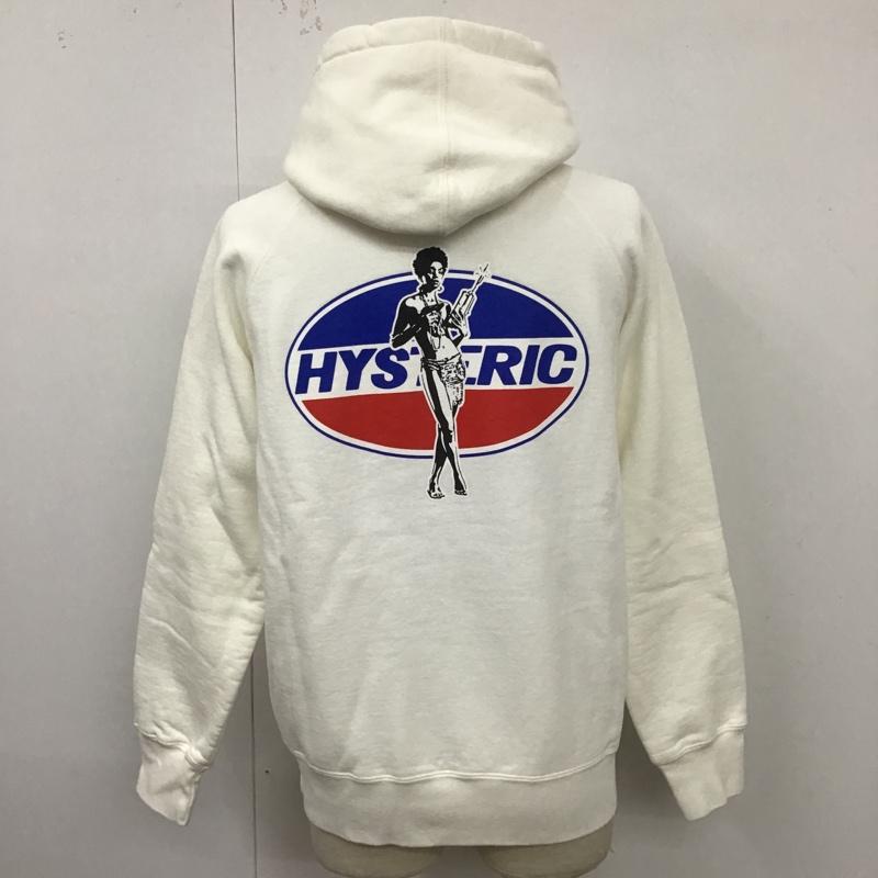 シュプリーム Supreme パーカー 長袖 17AW シュプリーム×ヒステリックグラマーダイナマイトガールプリントパーカー 長袖パーカー スウェット S プリント 白 / ホワイト / メンズ USED 古着 中古 10100191