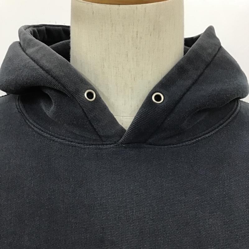 シュプリーム Supreme パーカー 長袖 FW21 BoxLogoHoodedSweatshirtWashedNavy 長袖パーカー スウェット L ロゴ、文字 紺 / ネイビー / メンズ USED 古着 中古 10100193