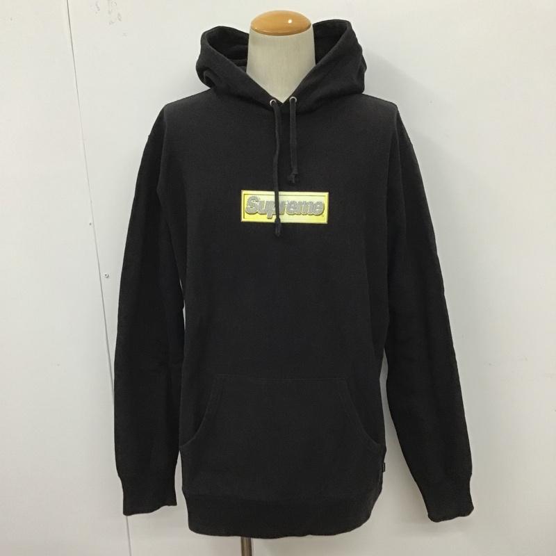 シュプリーム Supreme パーカー 長袖 22SS BlingBoxLogoHoodedSweatshirt ボックスロゴパーカー 長袖パーカー スウェット XL ロゴ、文字 X プリント 黒 / ブラック / メンズ USED 古着 中古 10100194