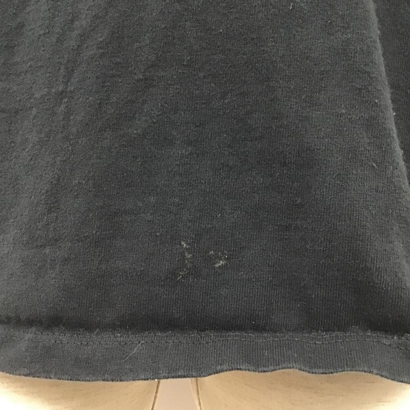 チャンピオン Champion カットソー 長袖 長袖カットソー クルーネックカットソー ロングスリーブカットソー プリントTシャツ M プリント 黒 / ブラック / メンズ USED 古着 中古 10100205