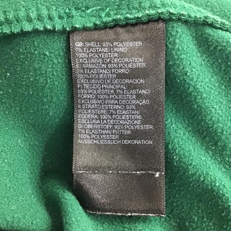 ザノースフェイス THE NORTH FACE ジャケット、上着 ジャンパー、ブルゾン NF0A3VM8 シンダーハードフェイスフリースフルジップジャケット ジップアップジャケット カジュアルジャケット L ロゴ、文字 緑 / グリーン / メンズ USED 古着 中古 10100233