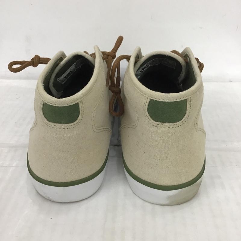 ディーシー DC スニーカー スニーカー 303430 STUDIO MID TX 27cm 27.0cm ワンポイント ベージュ / ベージュ / X 白 / ホワイト / X カーキ / カーキ / メンズ USED 古着 中古 10100290