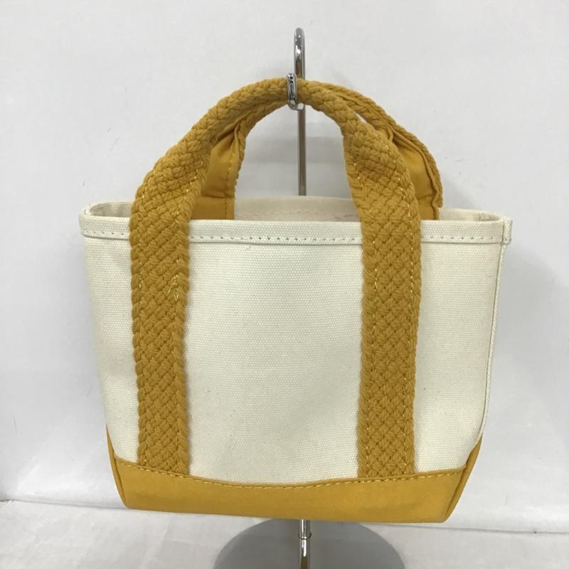 エルエルビーン L.L.Bean ハンドバッグ ハンドバッグ ID511152 ウェブ ハンドル トートバッグ ミニバッグ 無地 マスタード / マスタード / メンズ USED 古着 中古 10100294