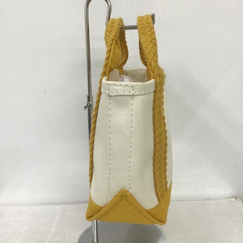 エルエルビーン L.L.Bean ハンドバッグ ハンドバッグ ID511152 ウェブ ハンドル トートバッグ ミニバッグ 無地 マスタード / マスタード / メンズ USED 古着 中古 10100294