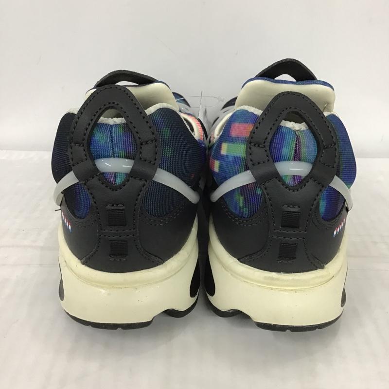 ナイキ NIKE スニーカー スニーカー DX3273-902 AIR KUKINI 28cm 28.0cm ロゴ、文字 黒 / ブラック / X 青 / ブルー / X 白 / ホワイト / X 紫 / パープル / X 緑 / グリーン / メンズ USED 古着 中古 10100299