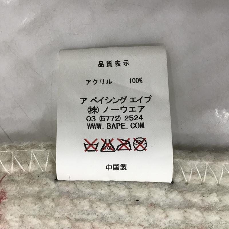 アベイシングエイプ A BATHING APE ファッション小物 ファッション小物 ユニオンジャック bape head ラグマット 白 / ホワイト / X 青 / ブルー / X 赤 / レッド / X 黒 / ブラック / メンズ USED 古着 中古 10100336