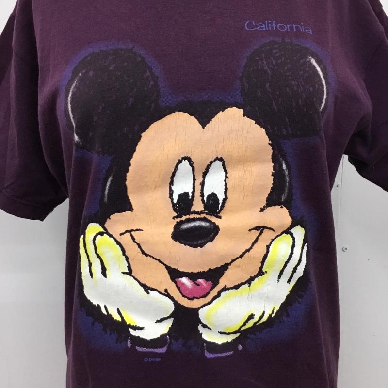 古着 USED Tシャツ 半袖 SHERRY'S BEST ミッキーマウス ディズニー プリント キャラクター 紫 / パープル / レディース USED 古着 中古 10100349