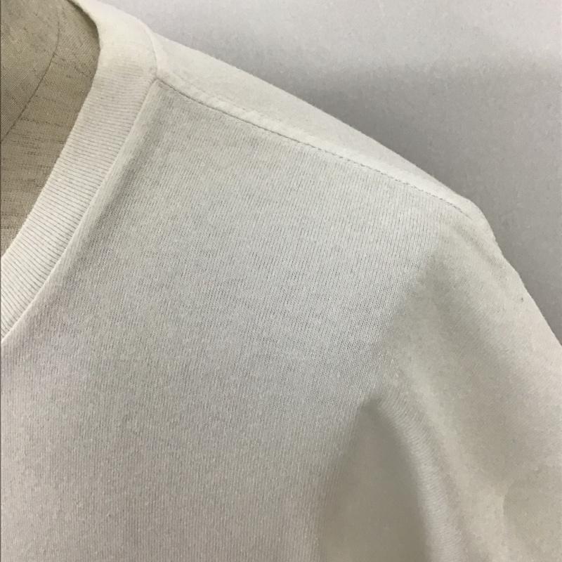 アベイシングエイプ A BATHING APE Tシャツ 半袖 半袖カットソー プリントTシャツ クルーネックカットソー XXL ロゴ、文字 白 / ホワイト / メンズ USED 古着 中古 10100373