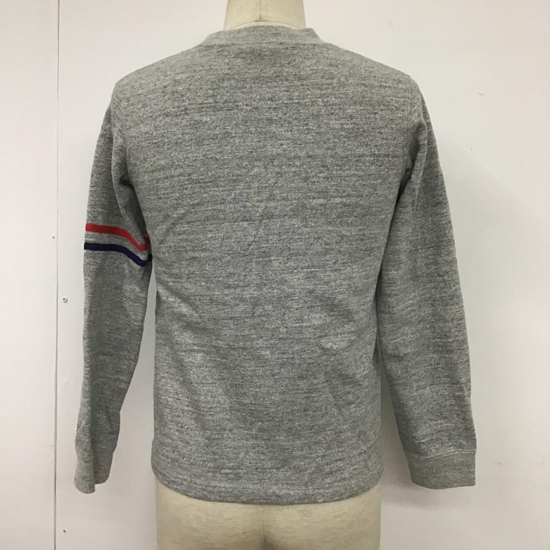 チャンピオン Champion カーディガン 長袖 L 無地 灰 / グレー / メンズ USED 古着 中古 10100454