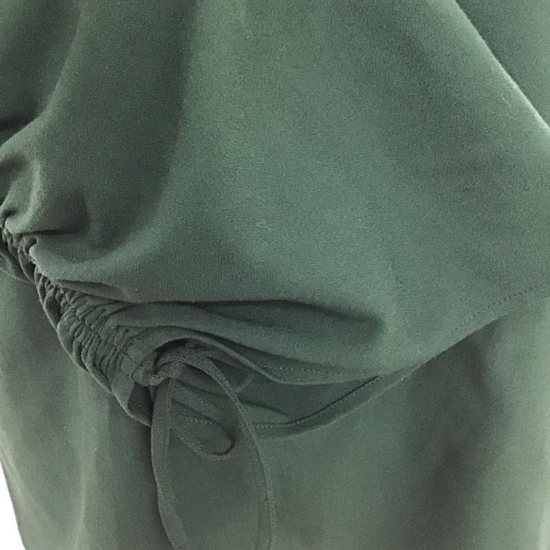 ミラオーウェン Mila Owen カットソー 長袖 1 無地 緑 / グリーン /  レディース USED 古着 中古 10100471