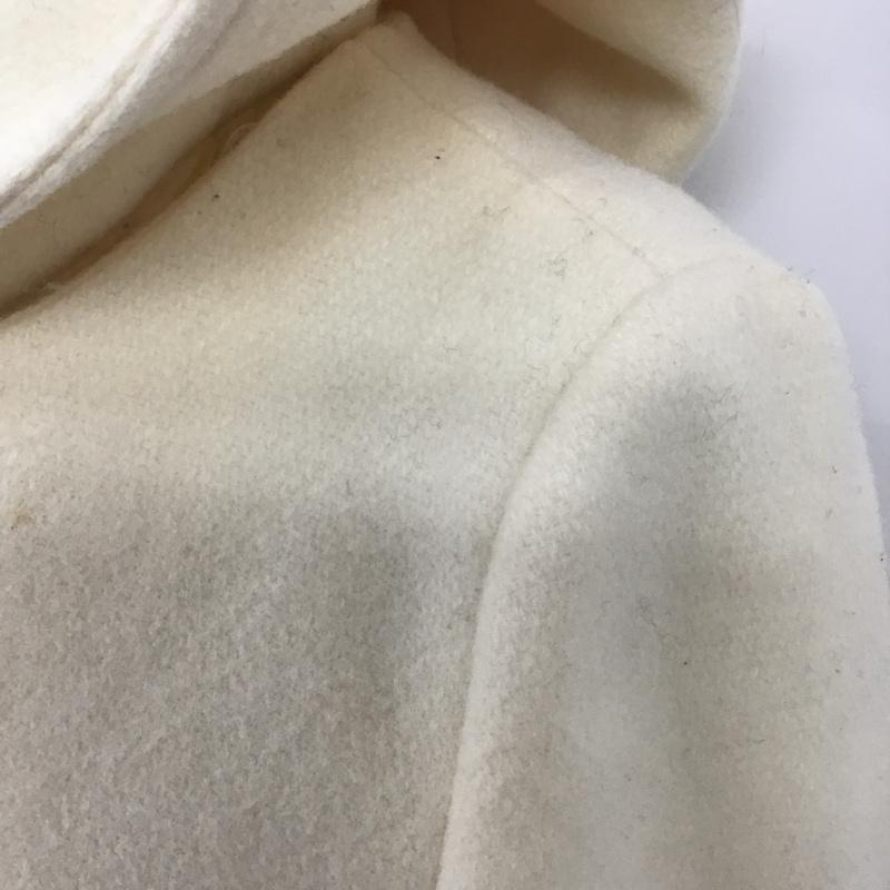 ナチュラルビューティーベーシック NATURAL BEAUTY BASIC コート コート一般 017-6252001 M 無地 オフホワイト / オフホワイト / レディース USED 古着 中古 10100472