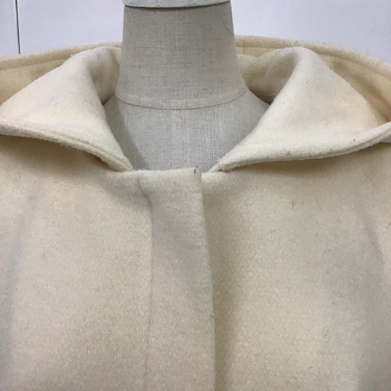 ナチュラルビューティーベーシック NATURAL BEAUTY BASIC コート コート一般 017-6252001 M 無地 オフホワイト / オフホワイト / レディース USED 古着 中古 10100472