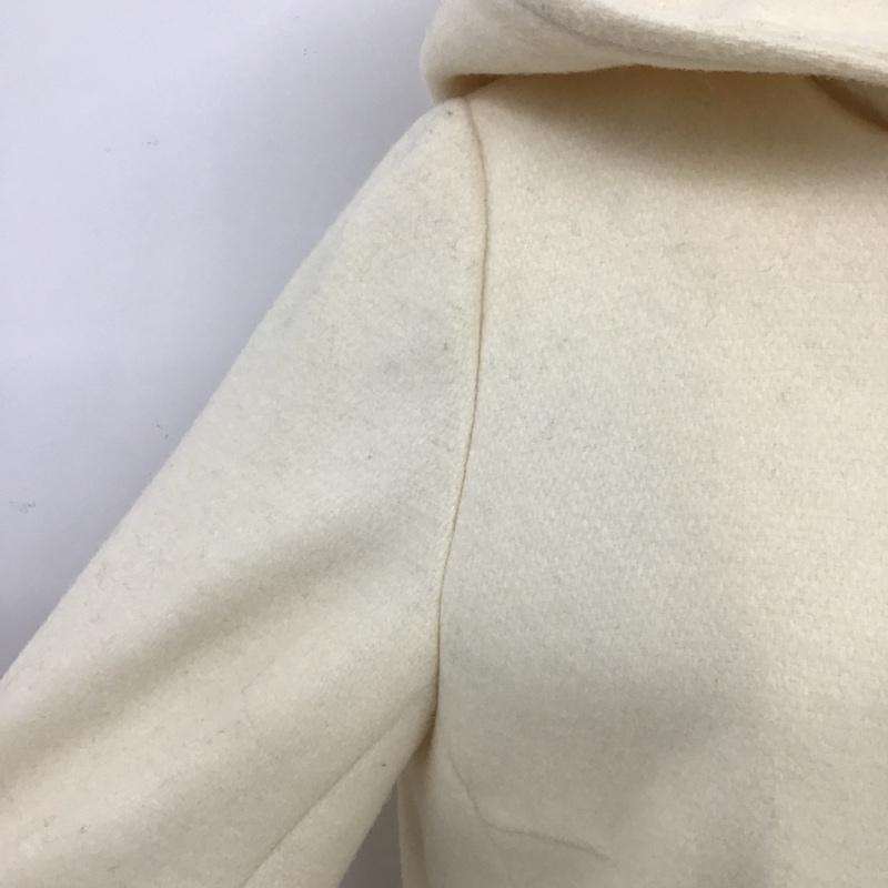 ナチュラルビューティーベーシック NATURAL BEAUTY BASIC コート コート一般 017-6252001 M 無地 オフホワイト / オフホワイト / レディース USED 古着 中古 10100472
