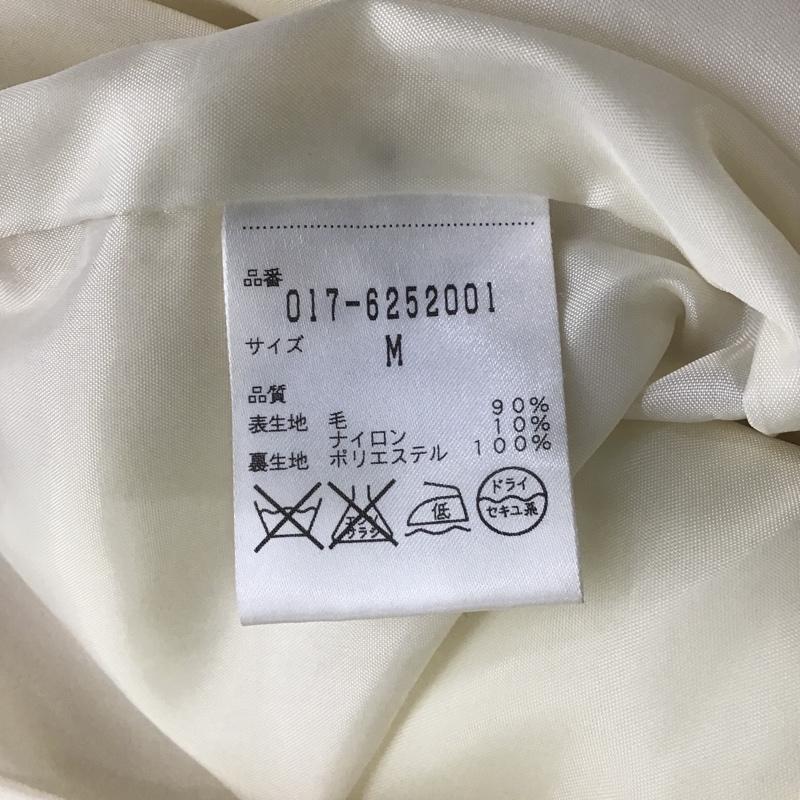 ナチュラルビューティーベーシック NATURAL BEAUTY BASIC コート コート一般 017-6252001 M 無地 オフホワイト / オフホワイト / レディース USED 古着 中古 10100472
