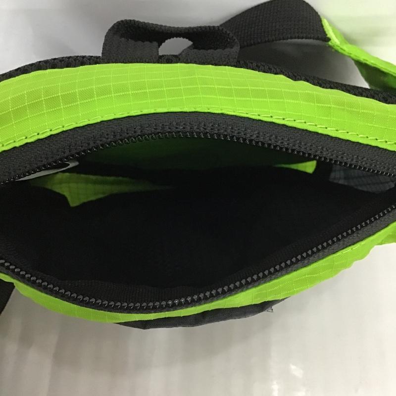 エクストララージ XLARGE ボディバッグ ボディバッグ 無地 黒 / ブラック / X 黄緑 / イエローグリーン / メンズ USED 古着 中古 10100558