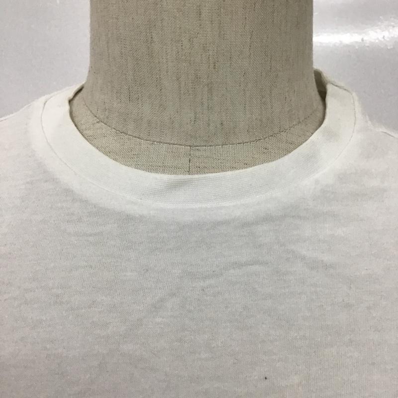 ザノースフェイス THE NORTH FACE Tシャツ 半袖 半袖カットソー プリントTシャツ クルーネックカットソー S ロゴ、文字 白 / ホワイト / メンズ USED 古着 中古 10100595