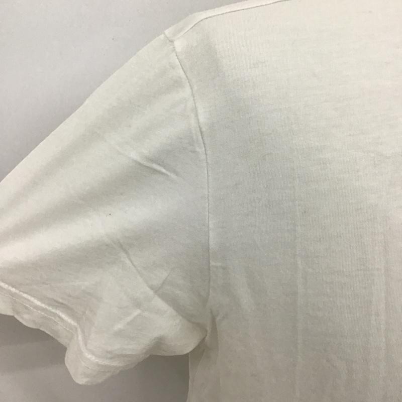 ザノースフェイス THE NORTH FACE Tシャツ 半袖 半袖カットソー プリントTシャツ クルーネックカットソー S ロゴ、文字 白 / ホワイト / メンズ USED 古着 中古 10100595