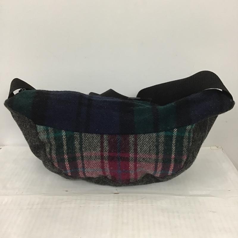 エックスガール X-girl ショルダーバッグ ショルダーバッグ JOHNSON BODY BAG チェック 灰 / グレー / レディース USED 古着 中古 10100607