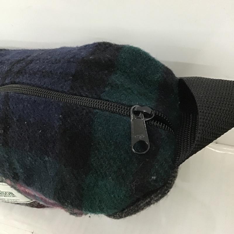 エックスガール X-girl ショルダーバッグ ショルダーバッグ JOHNSON BODY BAG チェック 灰 / グレー / レディース USED 古着 中古 10100607