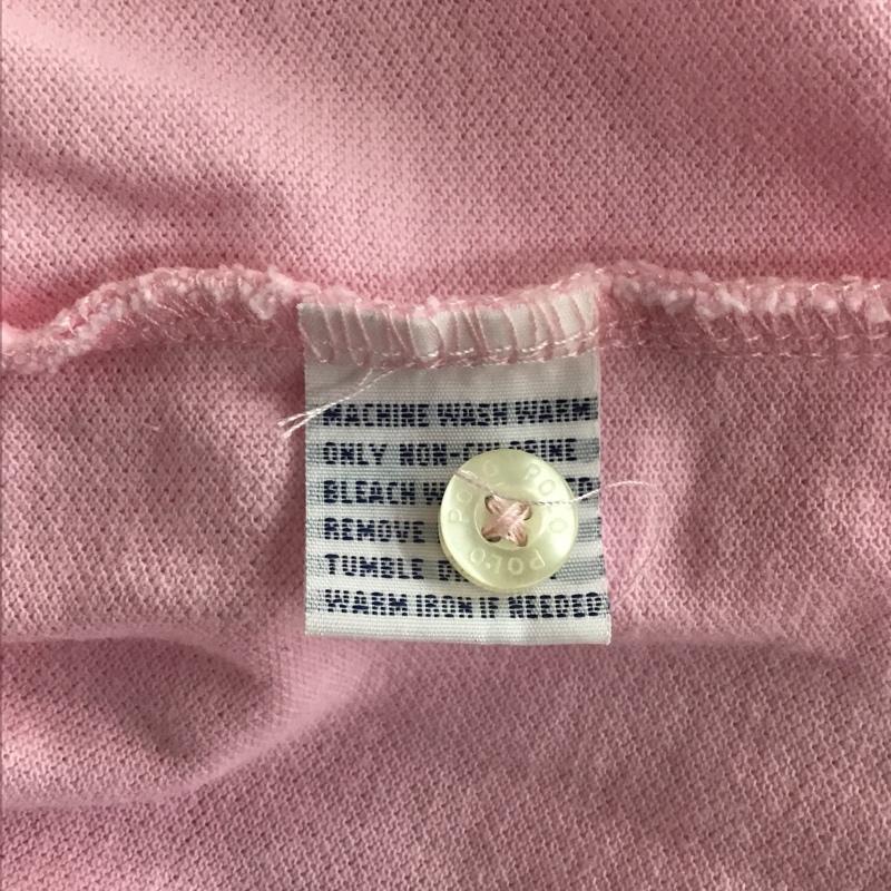 ポロバイラルフローレン Polo by RALPH LAUREN ポロシャツ 半袖 ビッグポニー XL 刺繍 桃 / ピンク / メンズ USED 古着 中古 10100616