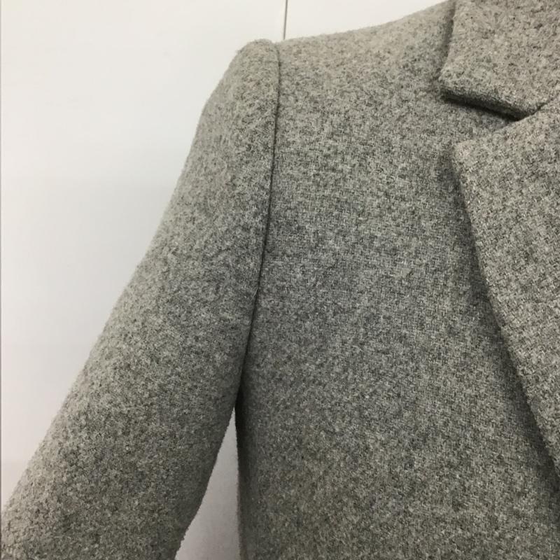 ザラ ZARA コート コート一般 チェスターコート XS 無地 灰 / グレー / レディース USED 古着 中古 10100619