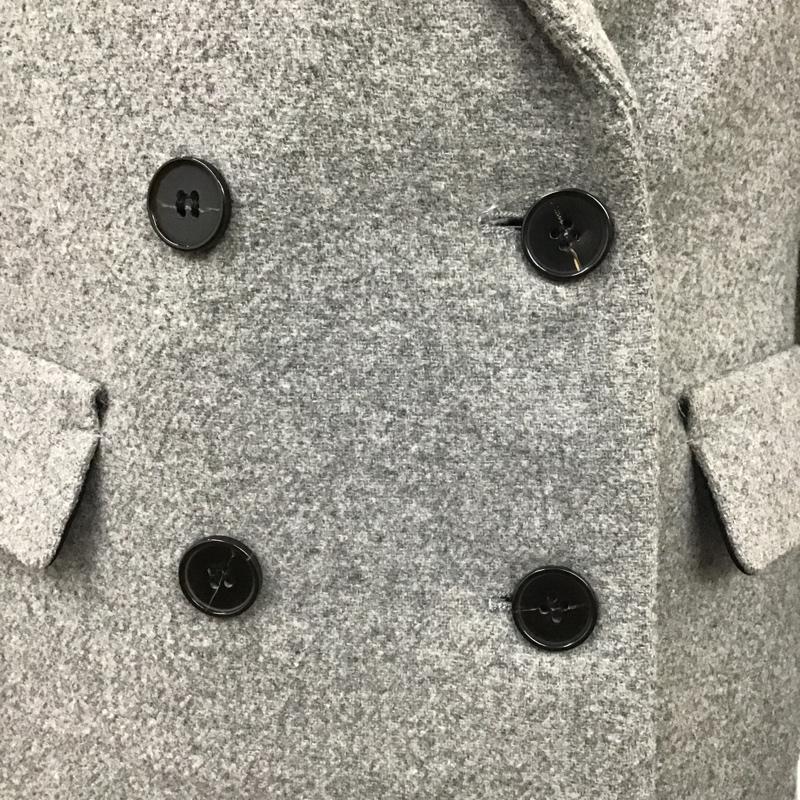 ザラ ZARA コート コート一般 チェスターコート XS 無地 灰 / グレー / レディース USED 古着 中古 10100619