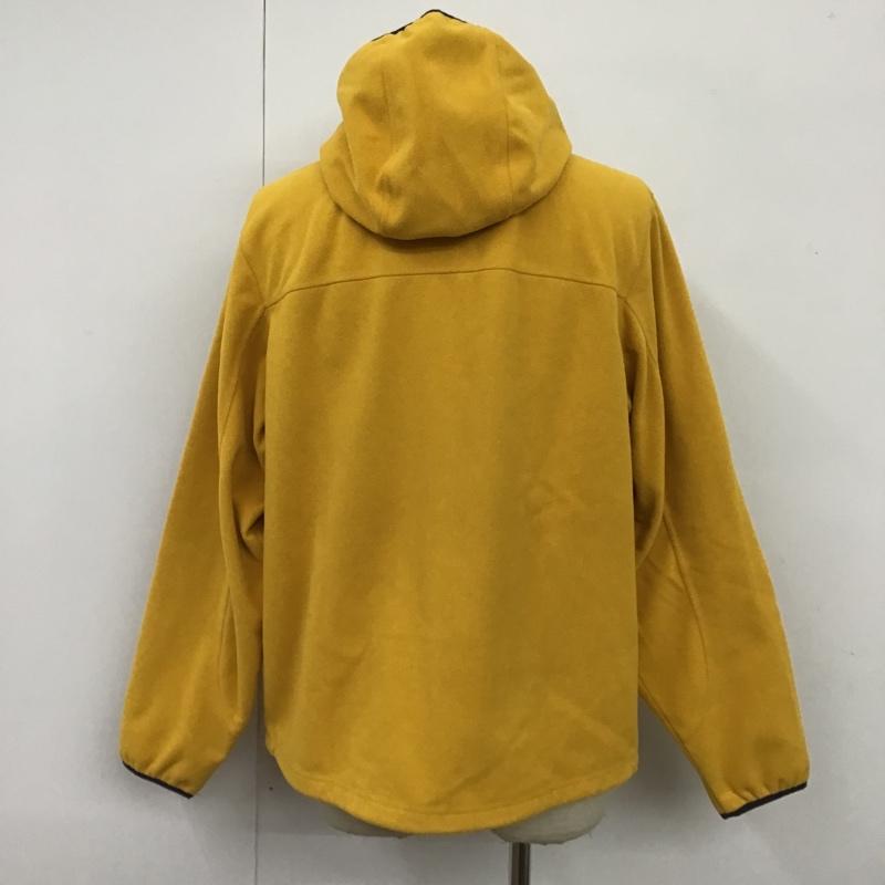エルエルビーン L.L.Bean パーカー 長袖 251298 POLARTEC フリース フルジップ M ロゴ、文字 黄 / イエロー / X 紫 / パープル / メンズ USED 古着 中古 10100651