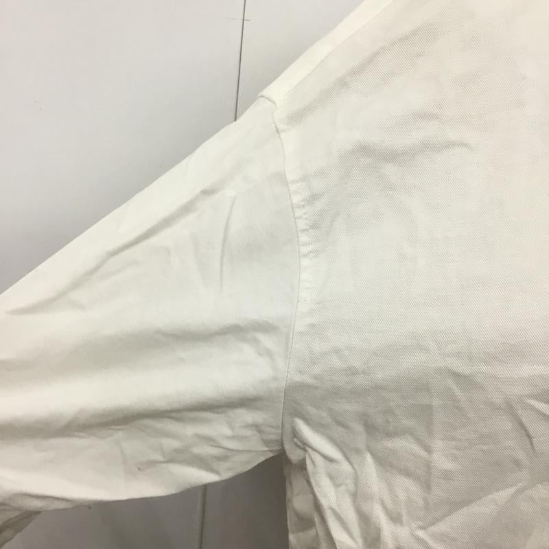 ザラ ZARA ジャケット、上着 ジャケット、ブレザー 4437 271 712 シャツジャケット クロップド丈 S 無地 白 / ホワイト / レディース USED 古着 中古 10100665