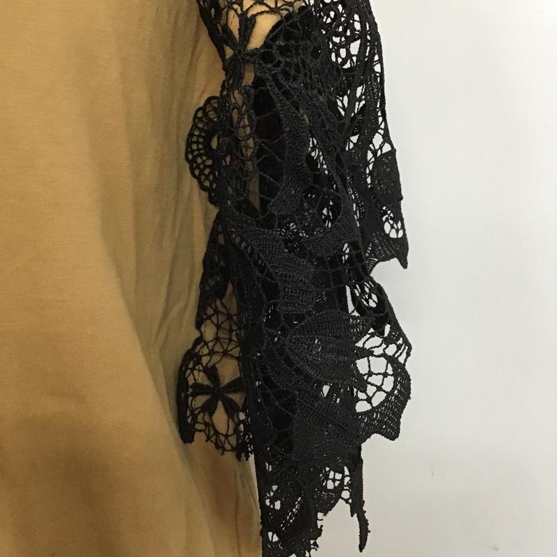 オズモーシス OSMOSIS カットソー 半袖 無地 茶 / ブラウン /  レディース USED 古着 中古 10100688