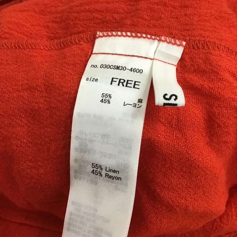 スライ SLY カットソー 長袖 030CSM30-4600 FRILL BLOUSE FREE 無地 マルチカラー / マルチカラー /  レディース USED 古着 中古 10100692