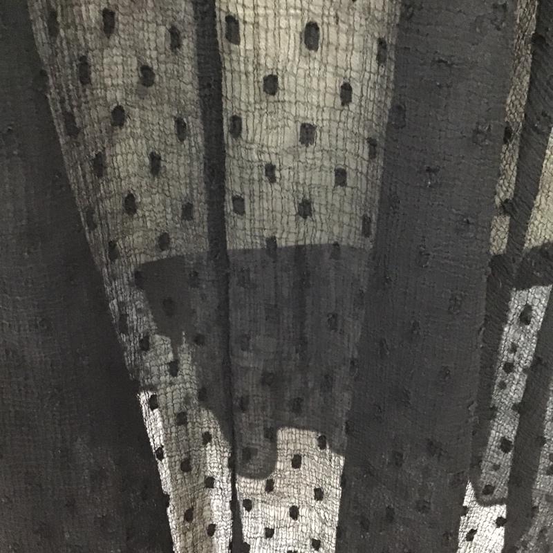 ザラ ZARA ワンピース ひざ丈スカート シースルー チュニック 刺繍 XS 刺繍 黒 / ブラック / レディース USED 古着 中古 10100701