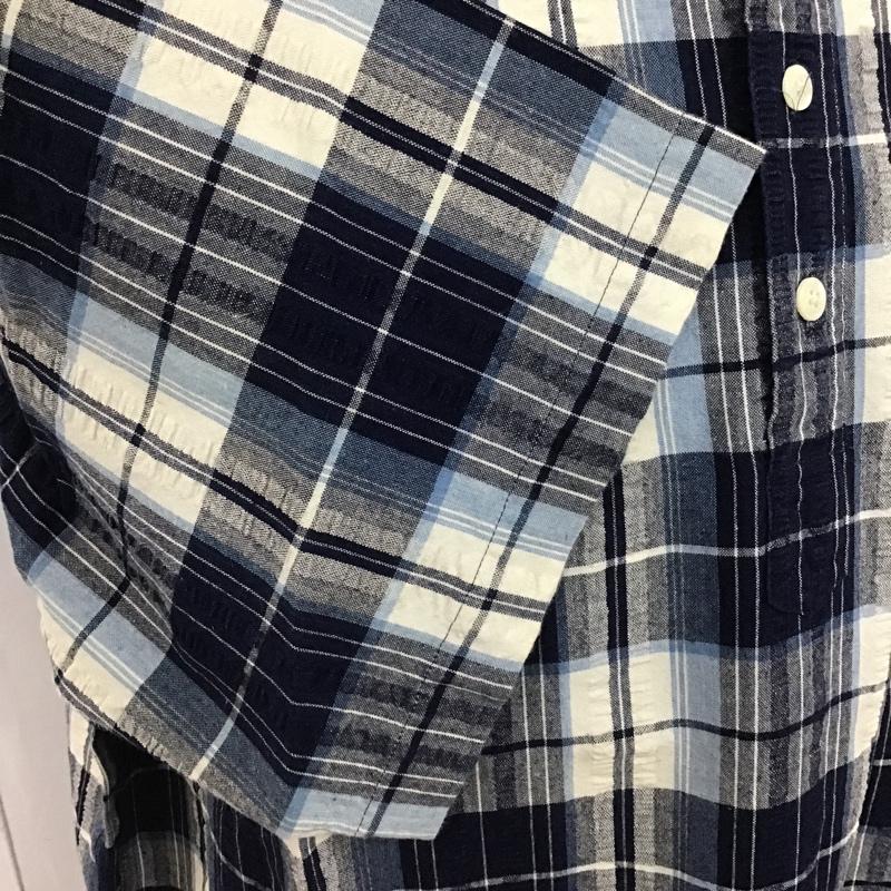 カールヘルム KARLHELMUT シャツ、ブラウス 半袖 半袖シャツ カラーシャツ 半袖カットソー チェックシャツ L チェック マルチカラー / マルチカラー / メンズ USED 古着 中古 10100732