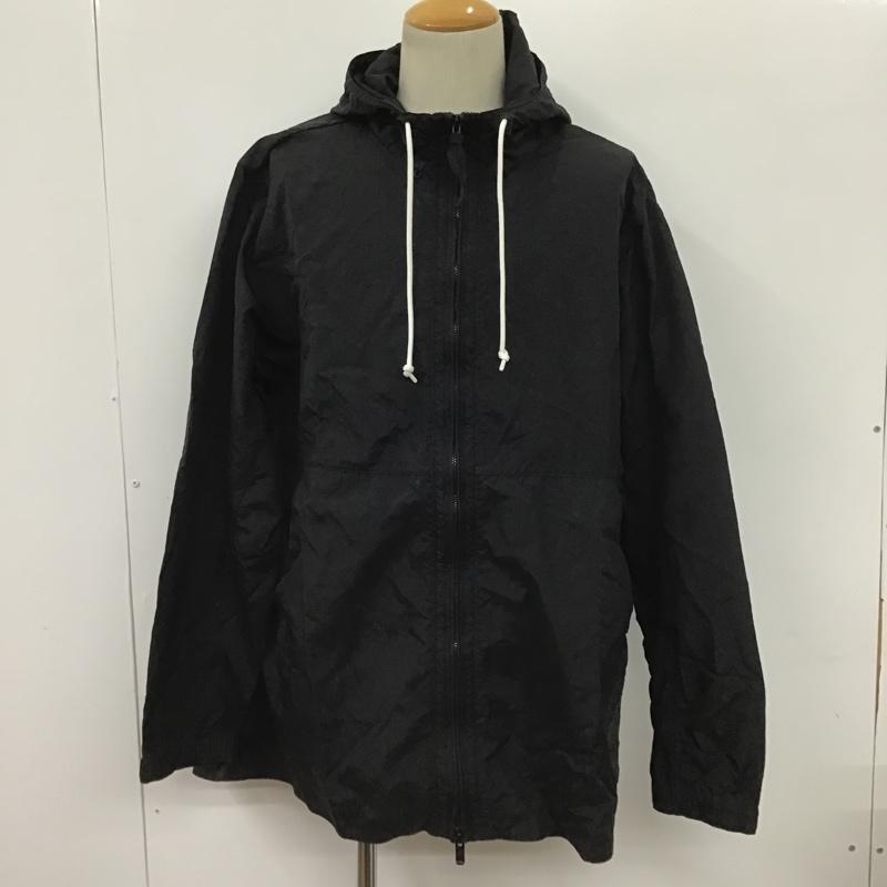 ナイキ NIKE ジャケット、上着 ジャンパー、ブルゾン AO1512-010 アカデミー19レインフーディージャケット ナイロンジャケット ジップアップジャケット スポーツウェア XL ロゴ、文字 黒 / ブラック / メンズ USED 古着 中古 10100742