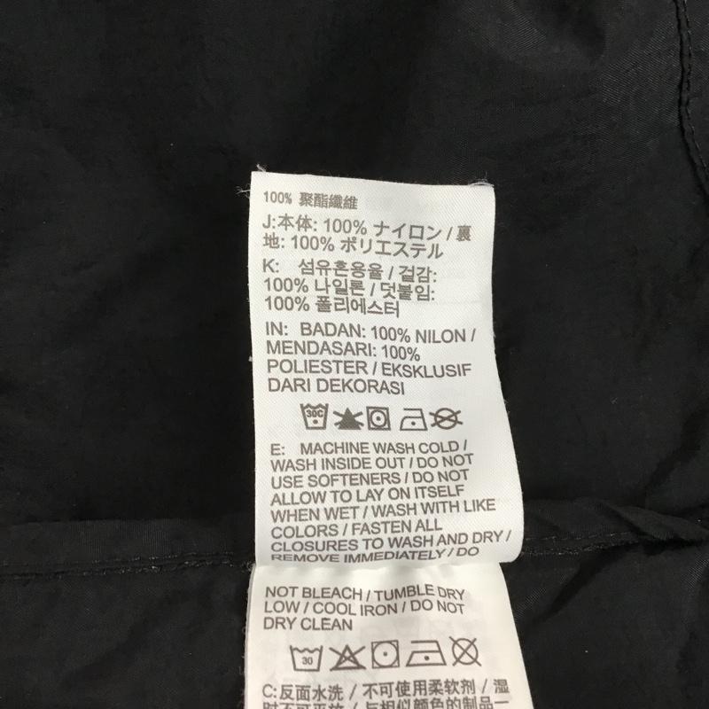 ナイキ NIKE ジャケット、上着 ジャンパー、ブルゾン AO1512-010 アカデミー19レインフーディージャケット ナイロンジャケット ジップアップジャケット スポーツウェア XL ロゴ、文字 黒 / ブラック / メンズ USED 古着 中古 10100742