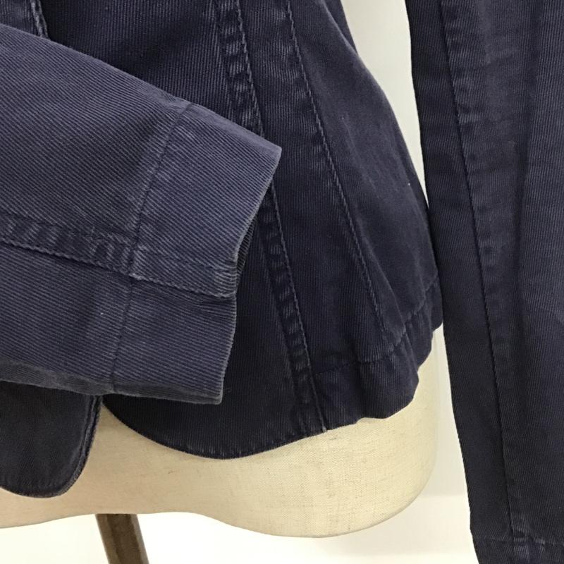ラルフローレン RALPHLAUREN ジャケット、上着 ジャケット、ブレザー ジャケット カジュアルジャケット カラージャケット 前ボタンジャケット タイトジャケット 無地 紺 / ネイビー / レディース USED 古着 中古 10100795