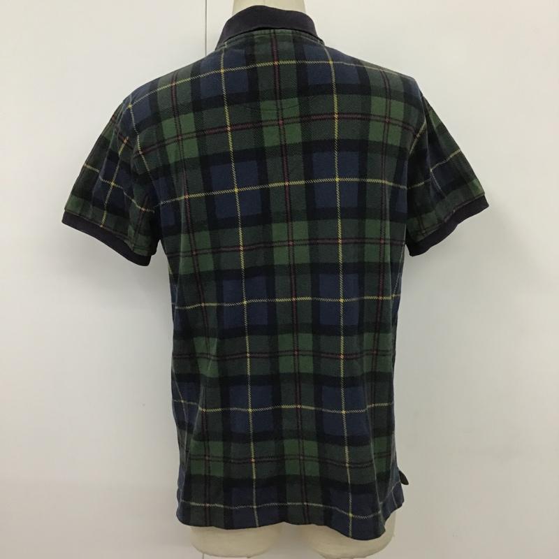 ポロバイラルフローレン Polo by RALPH LAUREN ポロシャツ 半袖 半袖ポロシャツ カラーシャツ チェックカットソーカジュアルシャツ チェックポロシャツ L チェック マルチカラー / マルチカラー / メンズ USED 古着 中古 10100805
