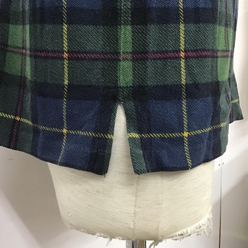 ポロバイラルフローレン Polo by RALPH LAUREN ポロシャツ 半袖 半袖ポロシャツ カラーシャツ チェックカットソーカジュアルシャツ チェックポロシャツ L チェック マルチカラー / マルチカラー / メンズ USED 古着 中古 10100805