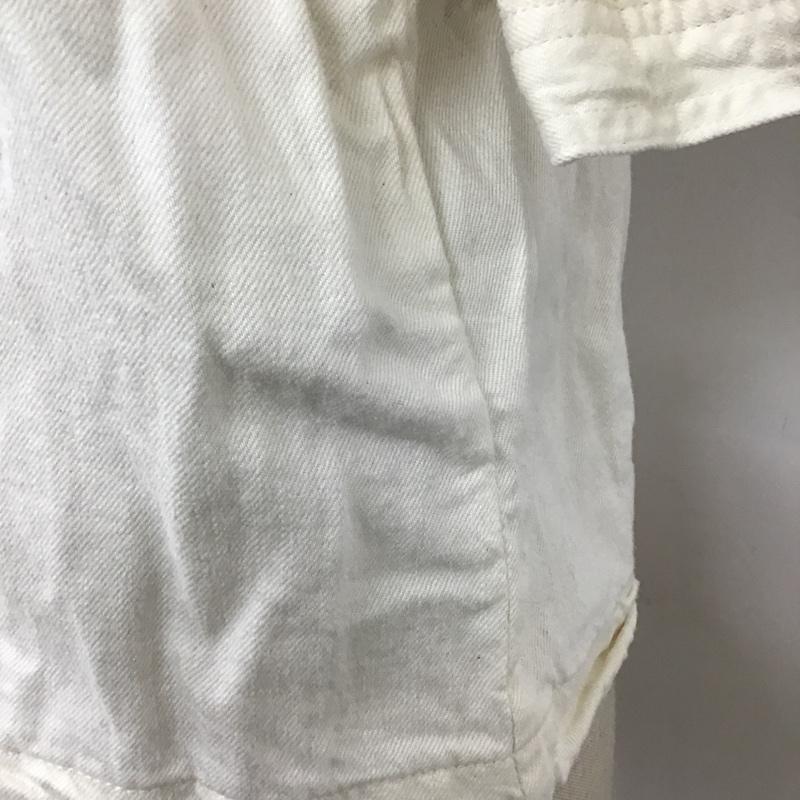リーバイス Levi's シャツ、ブラウス 半袖 34621-0000 Vネック ノースリーブ XS 無地 アイボリー / アイボリー / レディース USED 古着 中古 10100806