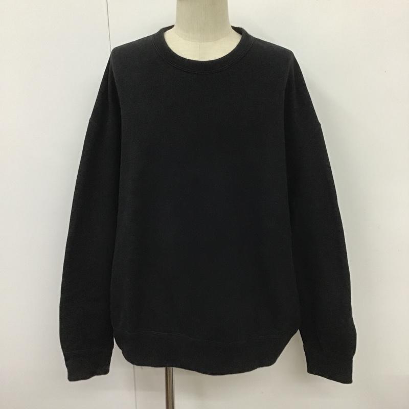 シーディージー CDG トレーナー 長袖 SZ-T055 スウェット バックプリント COMME des GARCONS コムデギャルソン M ロゴ、文字 黒 / ブラック / メンズ USED 古着 中古 10100821