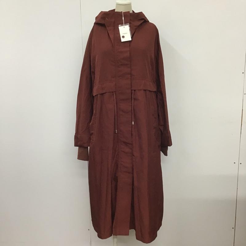 ムルーア MURUA ジャケット、上着 ジャケット、ブレザー 011950000301-01 マウンテンパーカー ロングジャケット フード付きジャケット ジップアップジャケット FREE 無地 えんじ / ワインレッド / レディース USED 古着 中古 10100839
