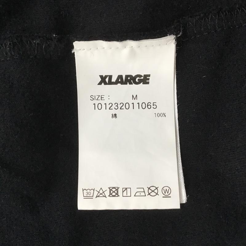 エクストララージ XLARGE Tシャツ 半袖 半袖カットソー プリントTシャツ クルーネックカットソー M プリント 黒 / ブラック / メンズ USED 古着 中古 10100849