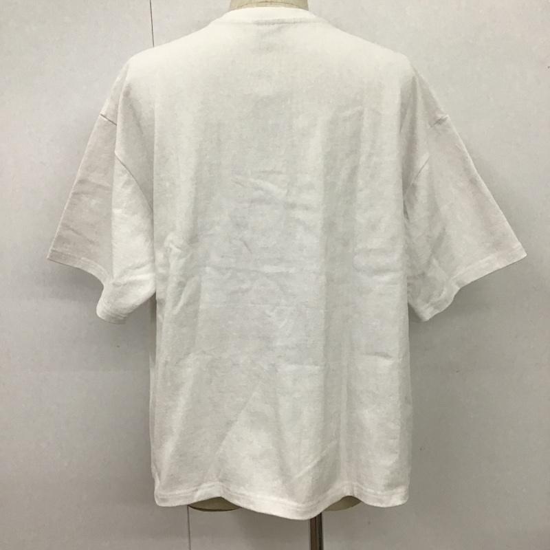 フリークスストア FREAK'S STORE カットソー 半袖 半袖カットソー 無地Tシャツ ヘンリーネックカットソー M 無地 白 / ホワイト / メンズ USED 古着 中古 10100851