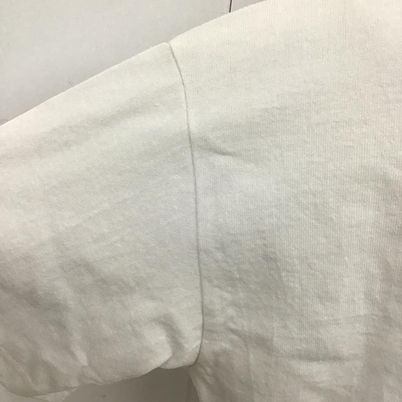 フリークスストア FREAK'S STORE カットソー 半袖 半袖カットソー 無地Tシャツ ヘンリーネックカットソー M 無地 白 / ホワイト / メンズ USED 古着 中古 10100851
